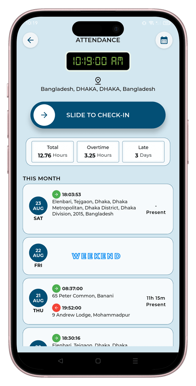 Attendance Management